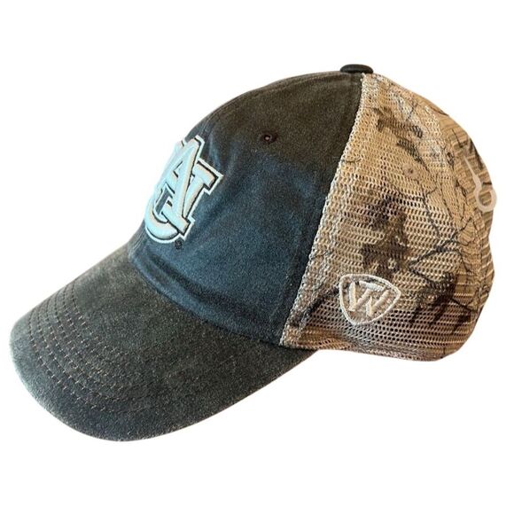 Auburn Tigers Unisex Blue Camo Mesh Back Adjustable Cap - Picture 2 of 6